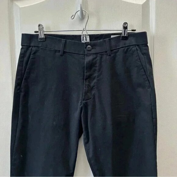 GAP Mens Pants Modern Slim Fit Chinos Khakis GapFlex Black Size 31x32 - Picture 7 of 15